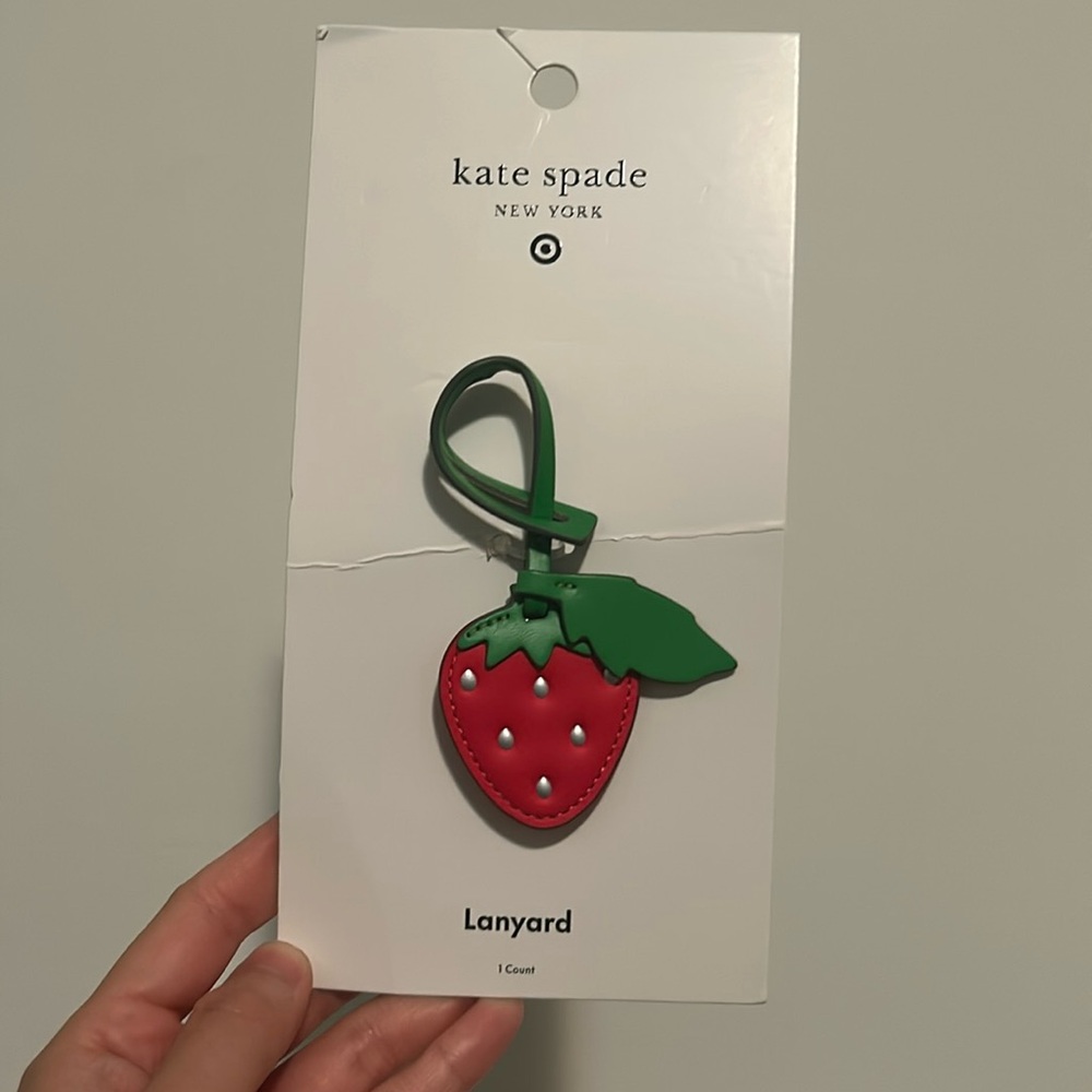 Kate Spade x Target Strawberry Bag Charm